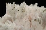Pink Manganoan Calcite Crystal Cluster - Fluorescent! #337392-2